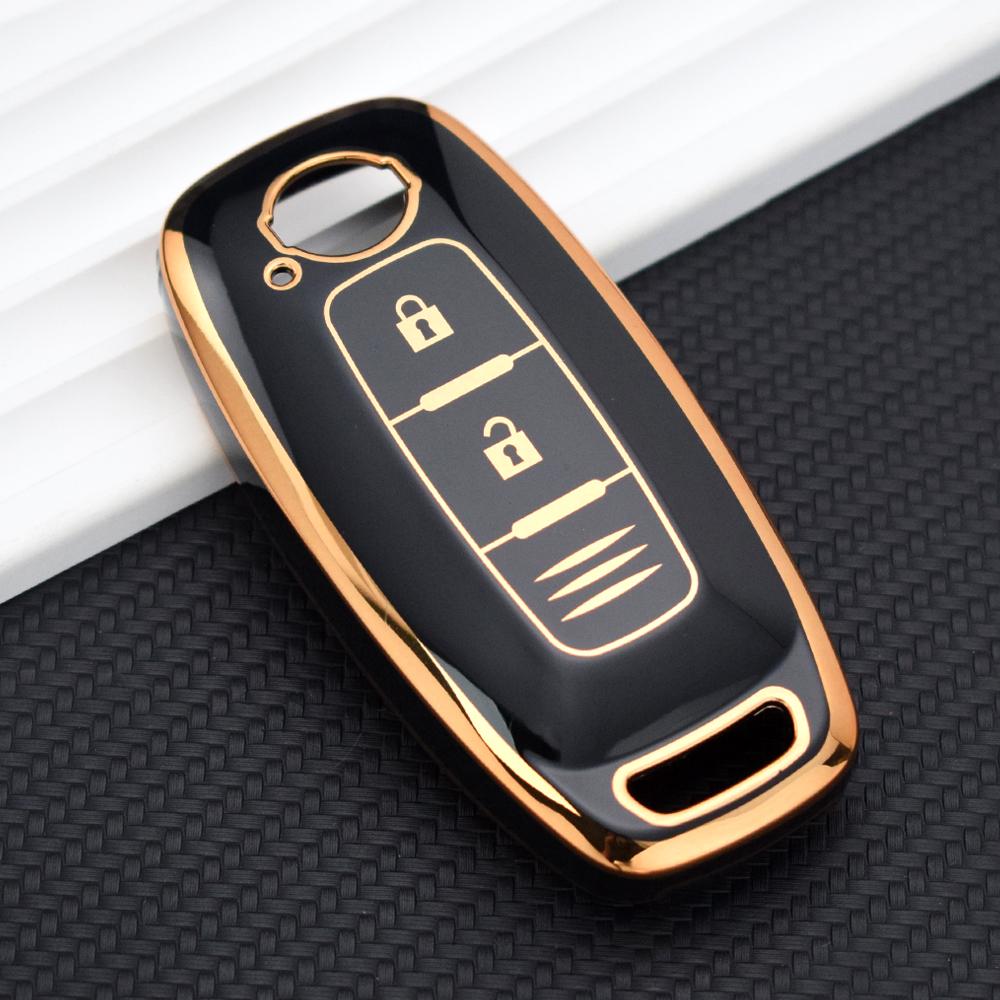 TPU Car Key Case Cover Holder Shell for Nissan Leaf Juke Micra Qashqai J11 X-Trail T32 Tiida Pathfinder Versa Note Patrol Fob