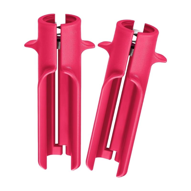 

2Pieces Rose Thorn Stripper Tool Rose Thorn Remover Suitable for Quick and Comfortable Flower Cleaning in Home Gardens червоний
