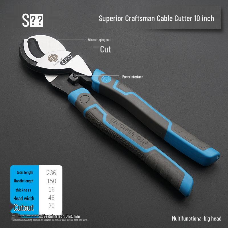 Electrician's Cable & Wire Cutter/Stripper Pliers