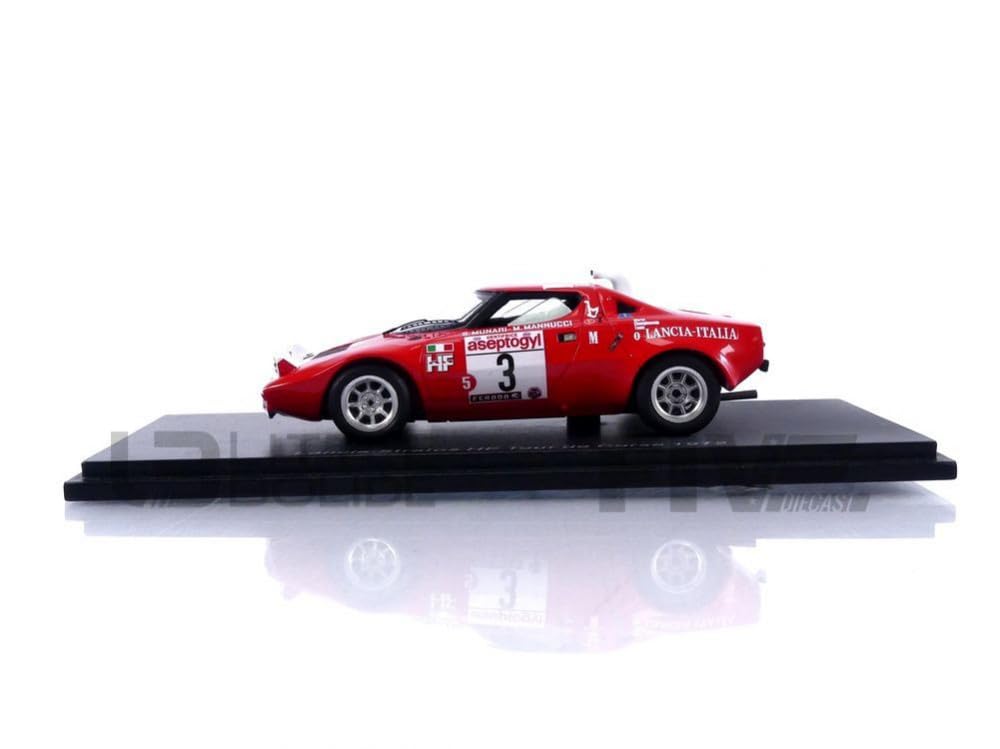 Spark Lancia Stratos HF 1972 Tour de Corse Rally Mannucci 1/43 #3 S. Munari/M.