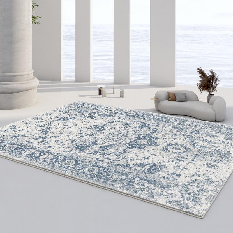 

Ретро Європа Перський стиль Смугастий килим Вітальня Диван Спальня Приліжковий Кухня Вхідний Дверний Килимок Нековзний Домашній Декор Мат 80x120cm