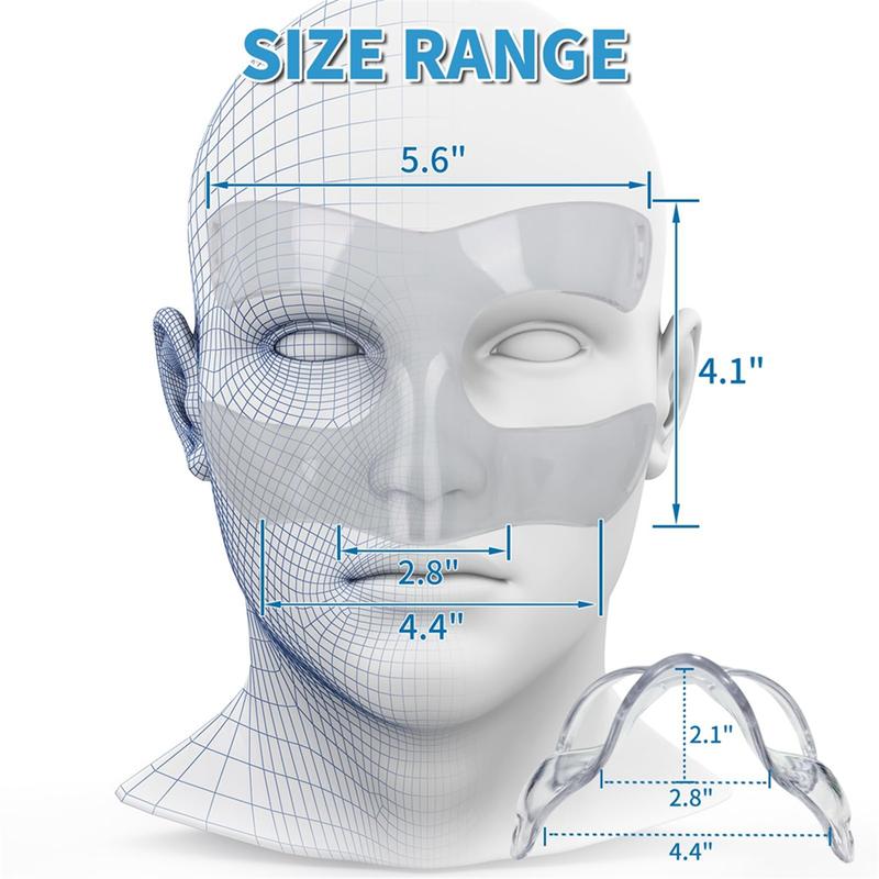 Nose Guard for Broken Nose, Adjustable Face Guard Sports Training Face Mask Nose Protector with