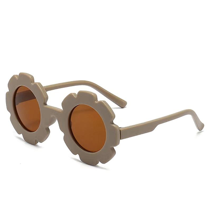 Children's Sunglasses Multi Color Optional Children's Sunglasses Cute Sunflower Glasses Straight