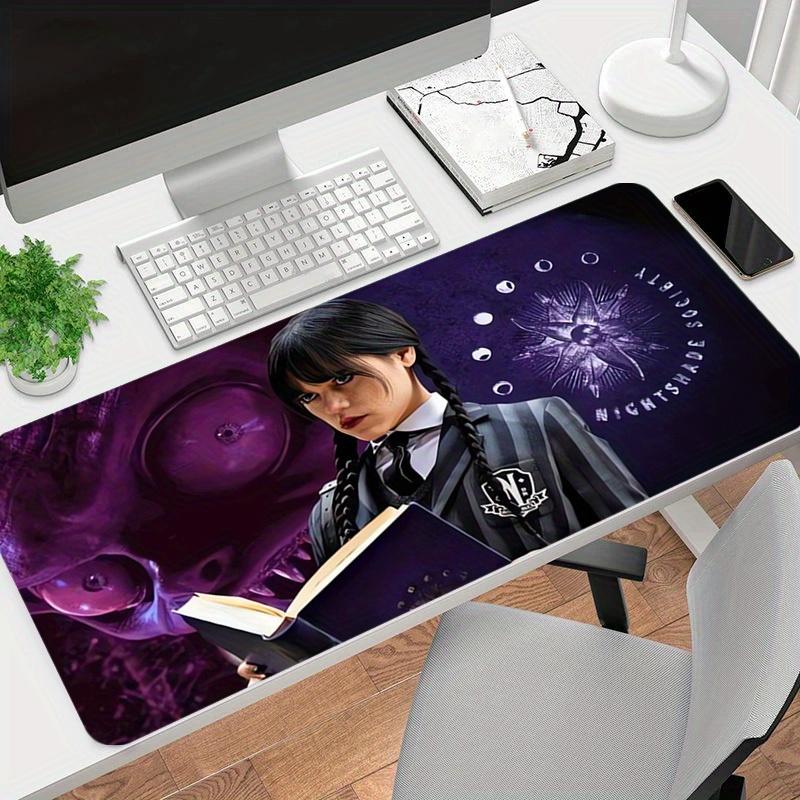 1pc Wednesday Cartoon Large Game Mouse Pad Non Slip Office Mousepad Y052001 30cmx60cm(11.8x23.6inch)