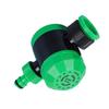 Outdoor garden watering device with precision mechanical control for accurate watering intervals and durations