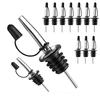 1PC stainless steel wine pusher, red wine plug nozzle, pour oil guide wine dispenser, wine plug multi-color
