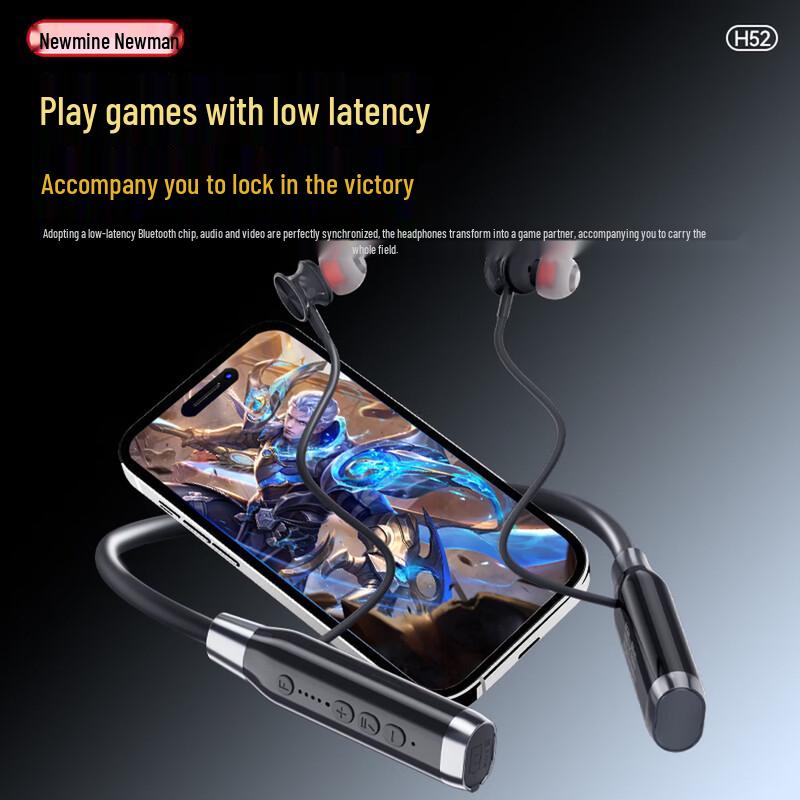 Newman H52 Neckband Sports Bluetooth Headset