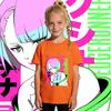 Cyberpunk Edgerunners Lucy Anime Print Boys Girls Cotton T Shirt Kids Casual Short Sleeve Top Soft Breathable Summer Clothes