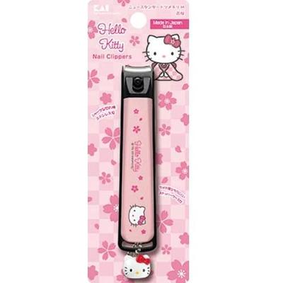 Kai KAI Kitty Japanese Style New Standard M Hanazakura Curved Blade Nail Clipper Made In Japan KK2533