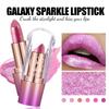 6 Farben Glitzer Metallic Lippenstift Wasserdicht Lang Haltend Diamant Perlglanz Lippenstift Sexy Lipgloss Feuchtigkeitsspendend Lippen Make-up