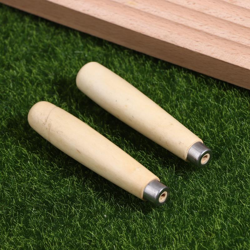 2 шт./лот Деревянная ручка для напильника Замена для деревообрабатывающего напильника Ручной инструмент для ремесла, полировки Ручка для напильника, фурнитура A1