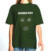 Green Day Gasmaske T-Shirt Grün Neu