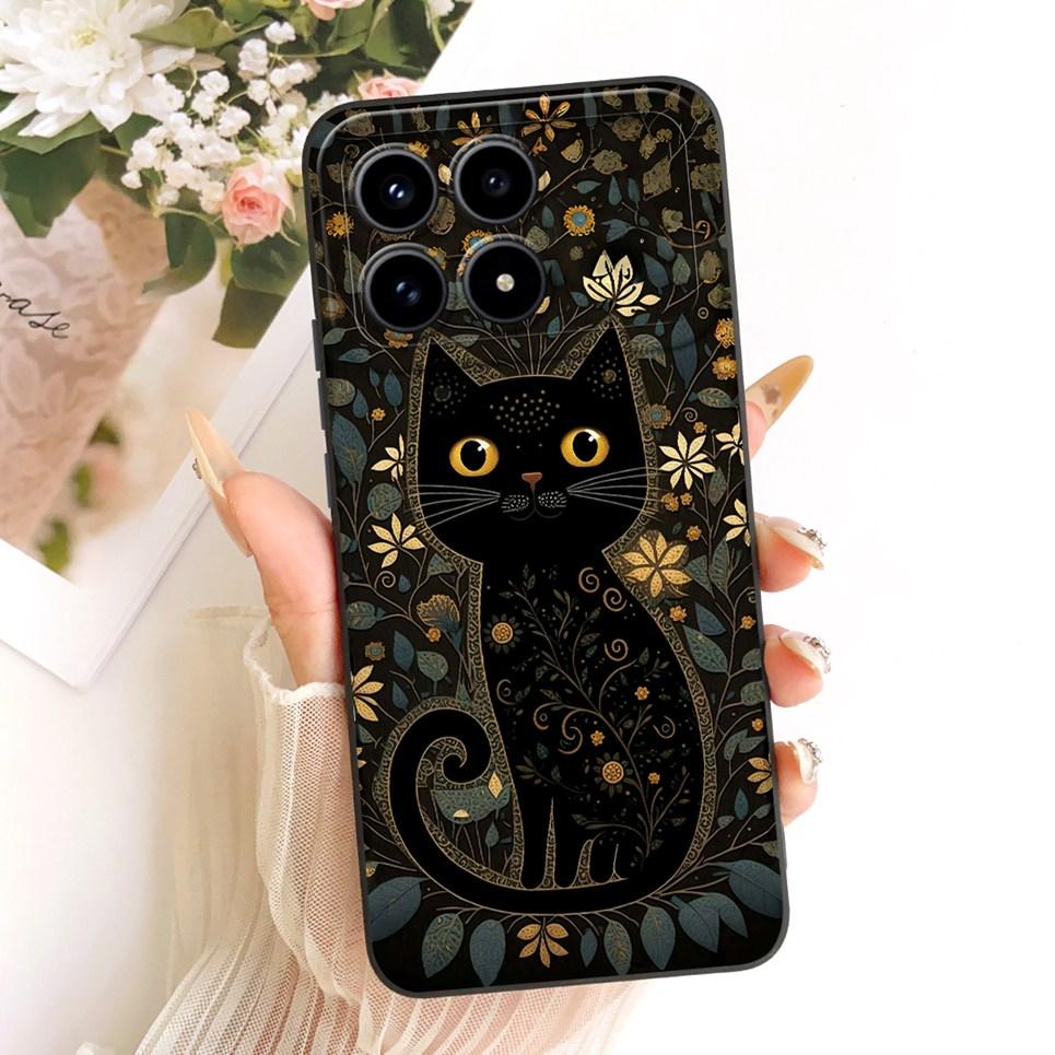 Aesthetic Fashion Phone Case For Xiaomi Redmi K90 Pro Max Poco F8 Pro Ultra Casing Cartoon Cat Dragon Back Cover Soft Silicone