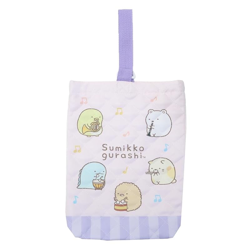 

K Company Sumikkogurashi Multi case with handle purple H270×W200mm CKS6-SG-PP