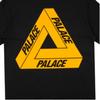 Palace Tri-To-Help Charity Limited Edition Orange Triangle Short Sleeve T-Shirt Unisex Tops Black P18TS236