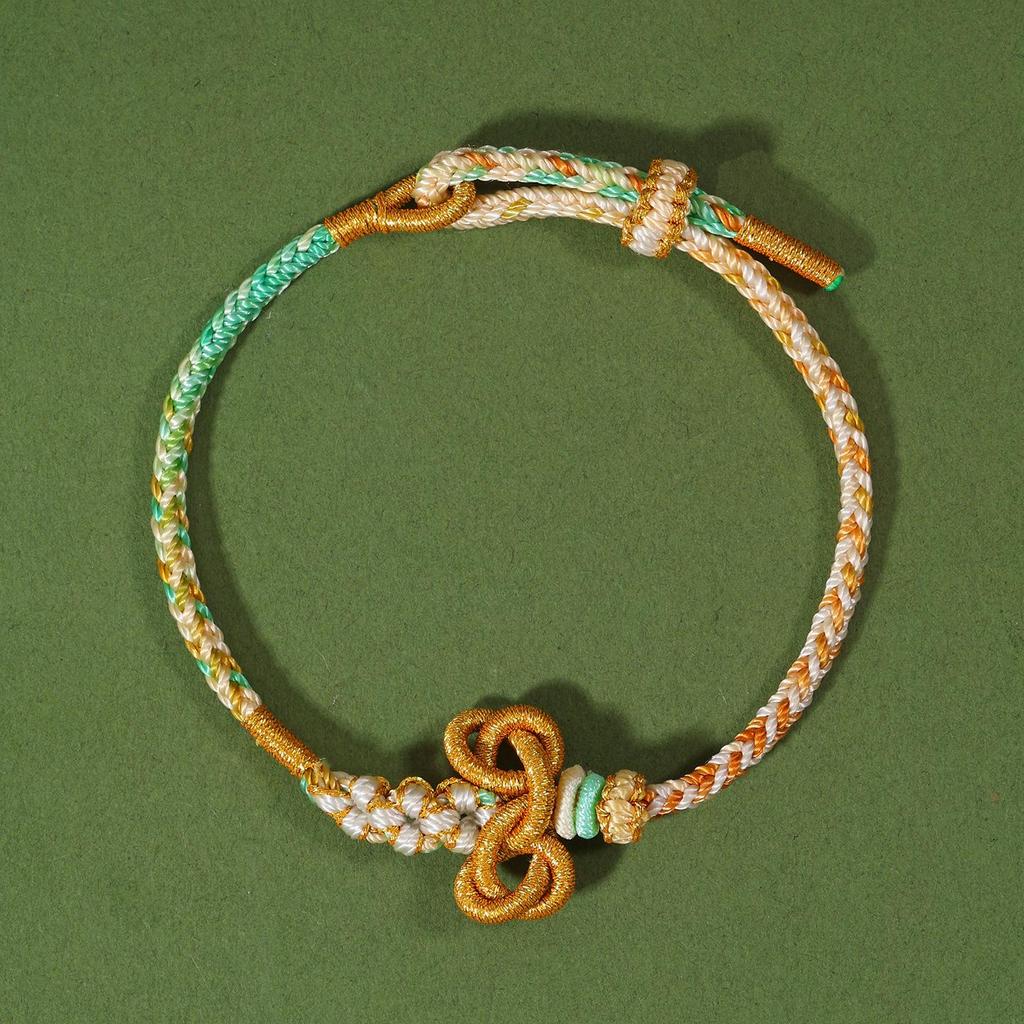 Wenchang Knot Bracelet: Handmade Luck Bracelet for Students - Pass Every Exam