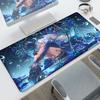 Anime Genshin Impact Office Long Deskmat Cute Furina Game Antislip Mousepad Large Computer Keyboard Mat HD Print Rubber Cushion