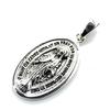 Silver One Ue Miraculous Medal Silver 925 Pendant Top Virgin Mary Men's Miraculous Medal