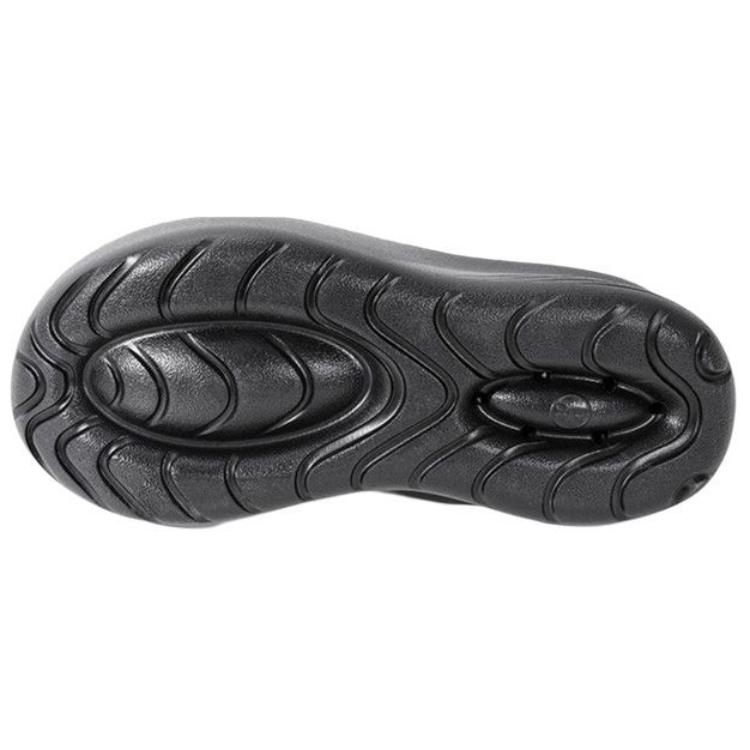 Li-Ning Comfortable Trendy Non-Slip Wear-Resistant Slide Sandals Men Footwear Black Orange LNXV950-1