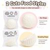 Dumpling Squishy Toys Cute Traditional Food Bun Squishies Slow Rising Stress Relief Fidget Toy Kids Party Favor Gift Kawaii