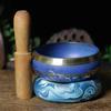 Singing Bowl 9.5cm Brass Percussion Instruments Yoga Meditation Musical Accessorie Sound Healing Percussion Bowl