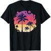 Beach Coconut Trees Sunshine Graphic Casual Summer Men Women T-Shirt