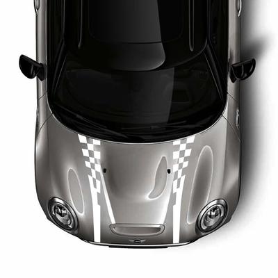 Car Hood Sticker Bonnet Graphics Racing Vinyl Decals Auto Accessories For Mini Cooper S R56 JCW R55 R60 R61 F55 F56 Countryman