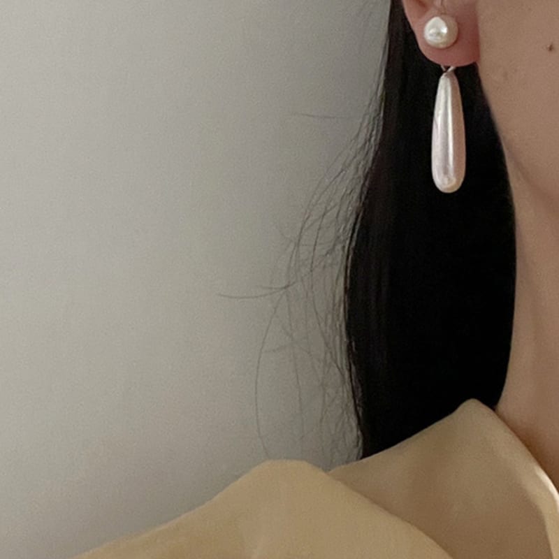 OUI SAY YES! Drop Pearl Earring_ER630
