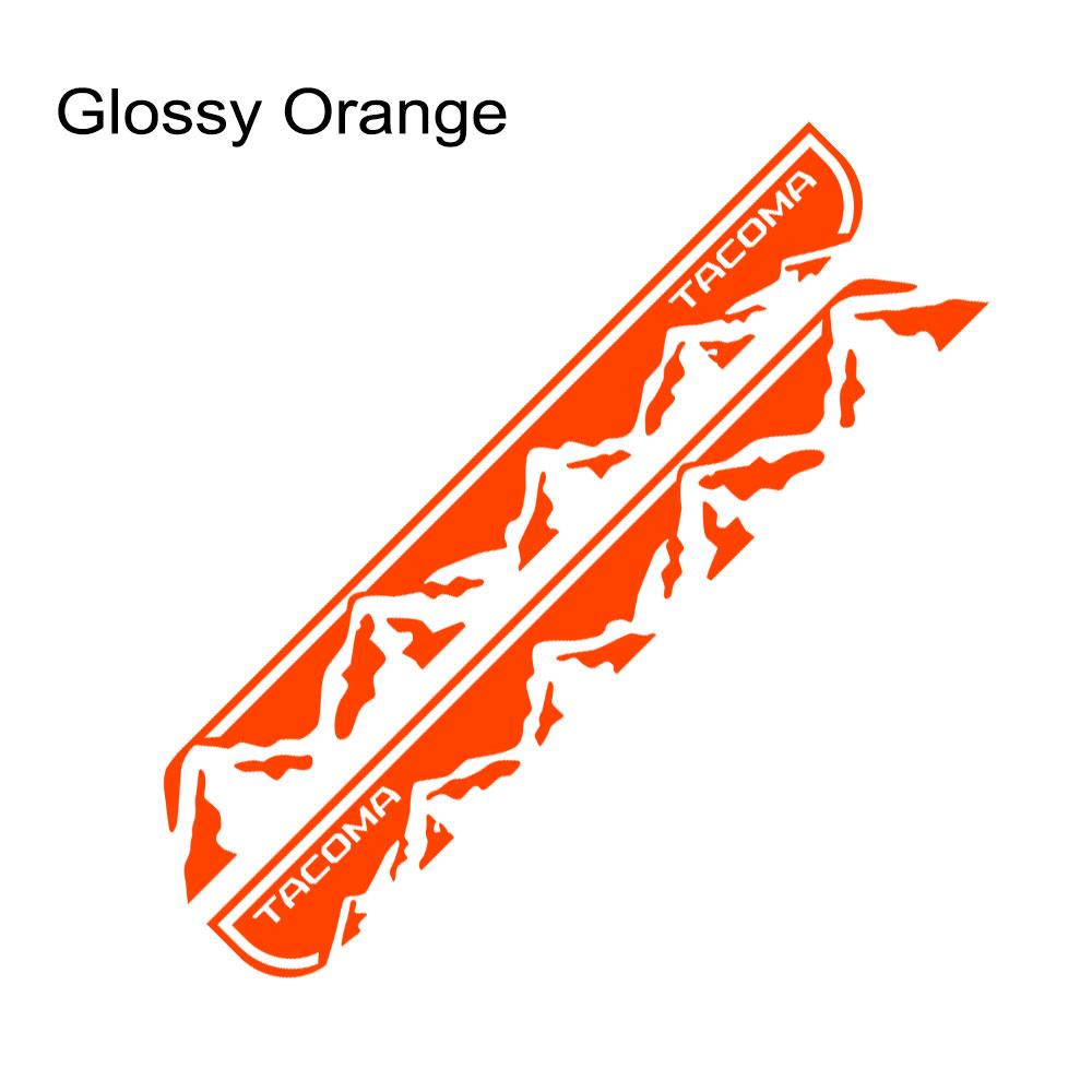 Pickup Door Side Sticker For Toyota Tacoma Truck Body Graphics Mounta Vinyl Decor Covers Car Decals Auto Tuning Accessories