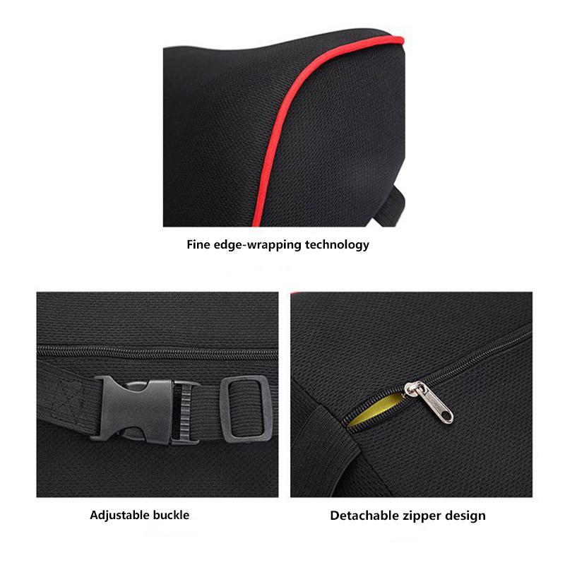 Universal Auto Nackenkissen Kopfstütze Kissen Memory Foam Kopf Verstellbare Kissen Für Benz Autositz Kopfstütze Unterstützung Hals Auto Zubehör