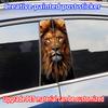 Lion Car Stickers Car B-pillar Decal Waterproof Stickers Auto Center Pillar Sticker Cover Scratches Vehicle Decor Accessories