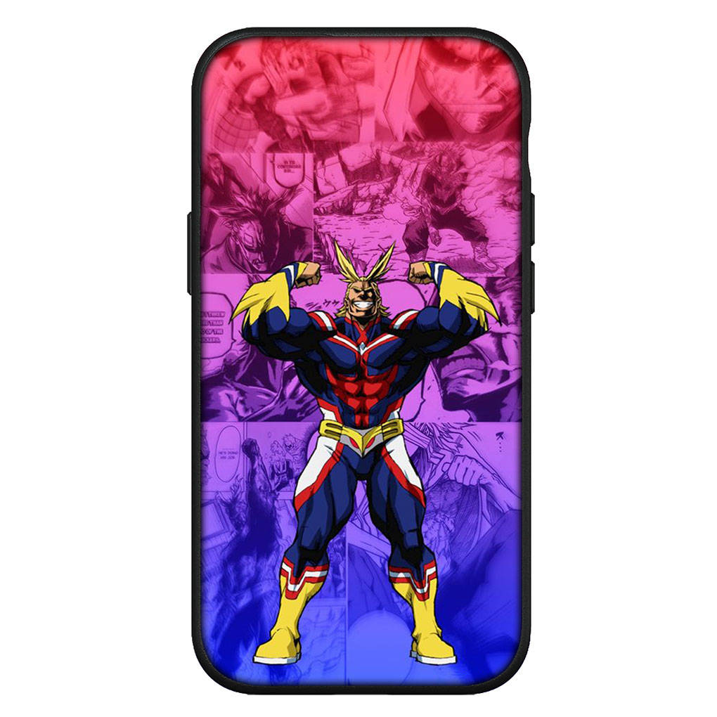 For Samsung Galaxy S24 S23 iPhone 16 15 14 Xiaomi Redmi Note 13 12 11 10 8 Plus 9 Pro Max X XR Phone Case Poster My Hero Academia OPPO Huawei Cover