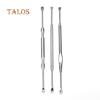 Health Ear Care Dual-Head Stainless Steel Earpick Wax Remover Curette Cleaner
