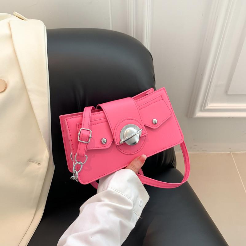 Stylish Women's Small Square Handbag Fashionable Casual Shoulder Bag For Everyday Use