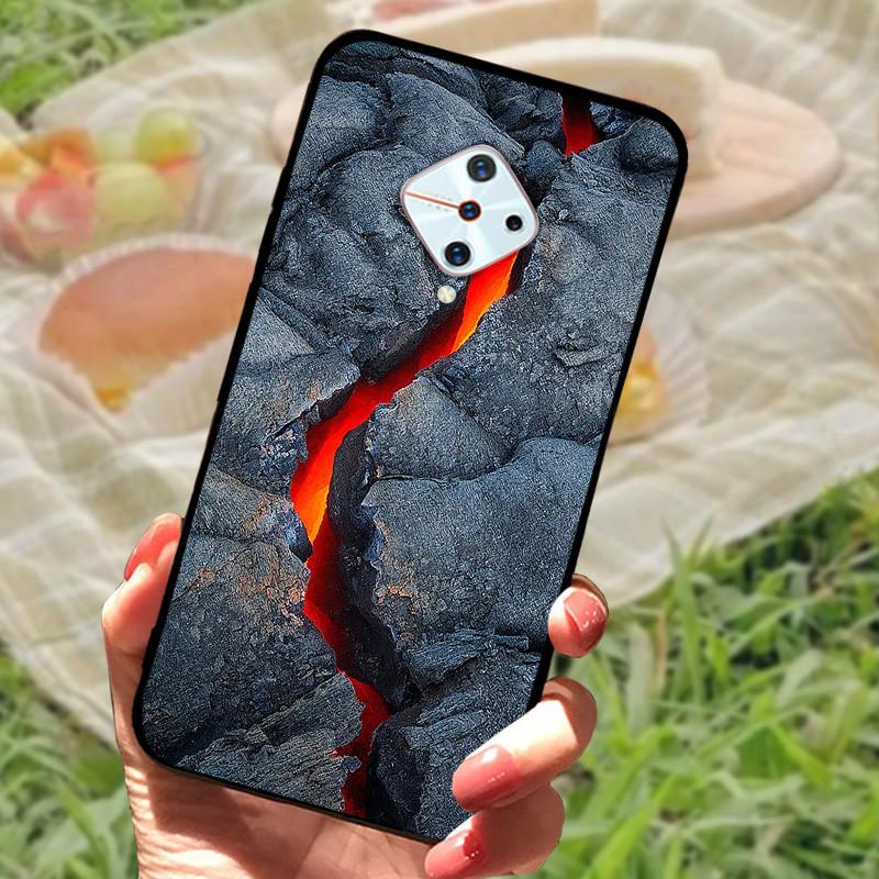 For Vivo V17 Russia Case Vivo 1920 TPU Soft Silicone Marble Phone Case For Vivo S1 Pro Fundas V1945A V1945T Cover Coque Shells