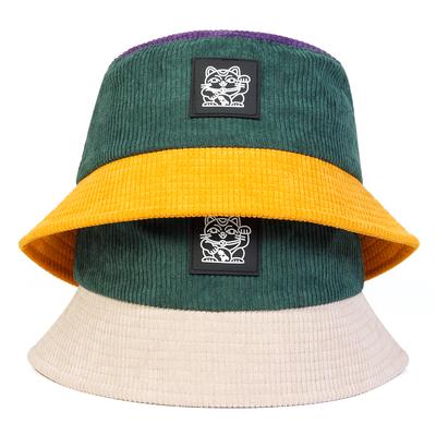 Spring Summer Lucky Cat Fisherman Hat Fashion Flat Top UV Protection Caps Outdoor Beach Bucket Cap Hip Hop Hats