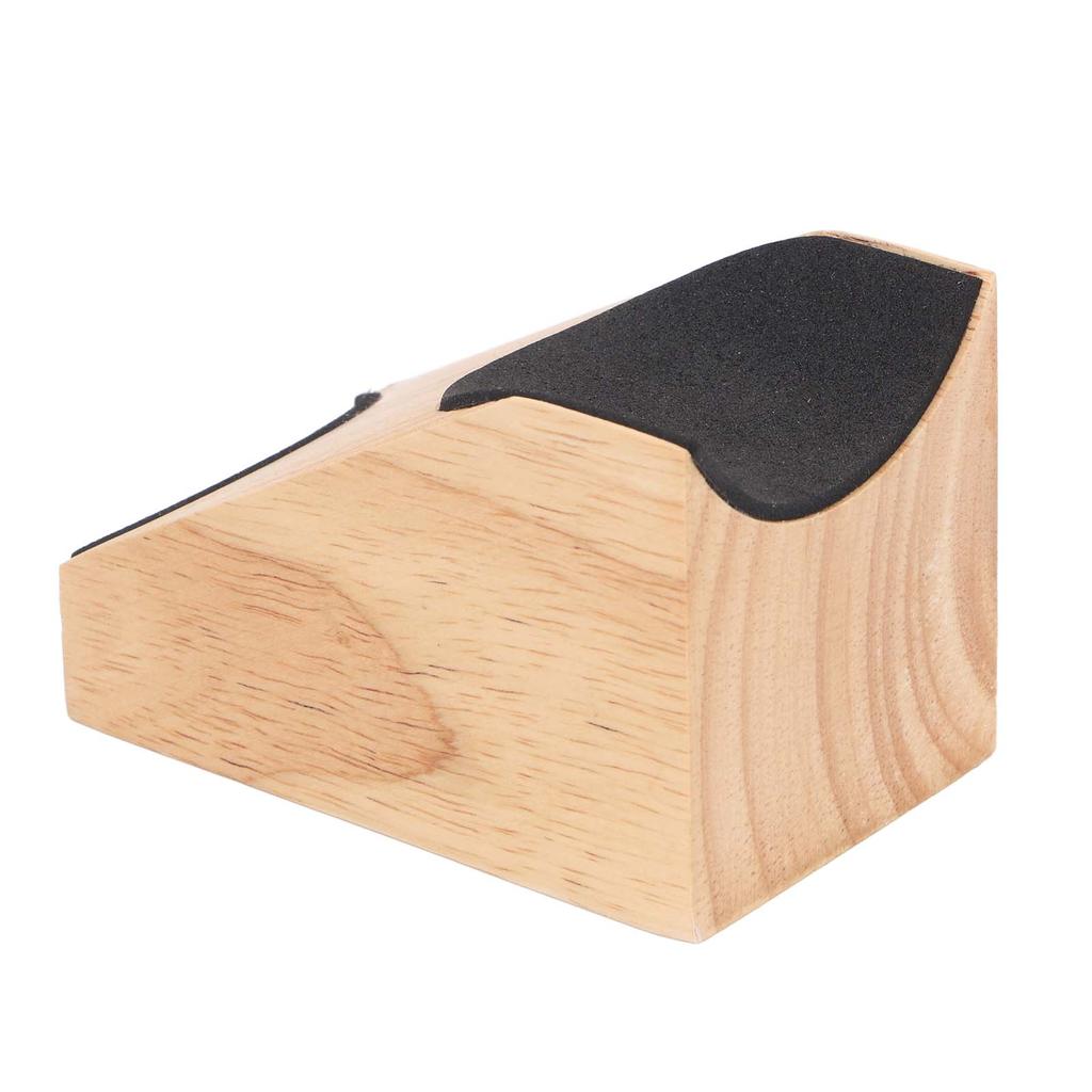 Wooden Guitar Neck Rest 2 Different Heights Non Slip Neck Pillow Support Rack for Ukulele Banjo