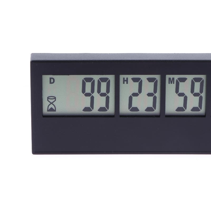 Large Digital Display Countdown Timer 999 Days Timer Electronic Timers For Kitchen Timer Exam Wedding And Event Reminder
