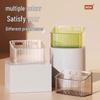 Wall-Mounted Transparent Used Face Towel Storage Box