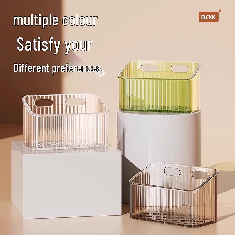 Wall-Mounted Transparent Used Face Towel Storage Box