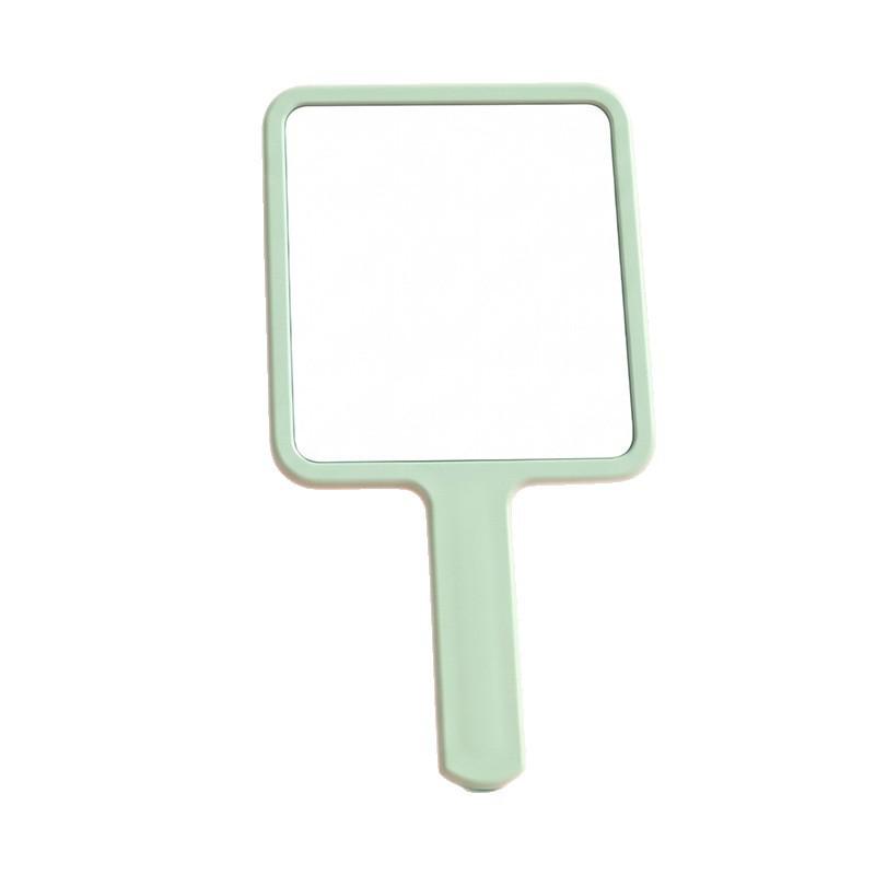 Customizable Single-Sided Handheld Makeup Mirror with Handle