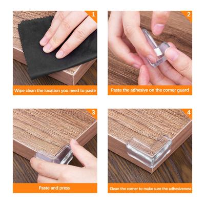 Safety Corner Protectors Guards Proofing Safety Corner Clear Furniture