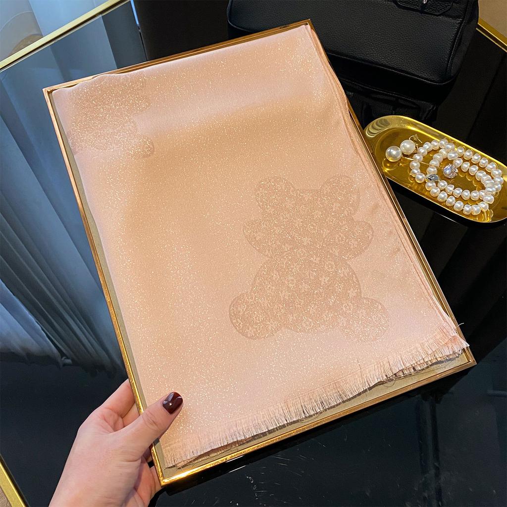 Lente en Zomer Tencel Katoen Gouden Zijde Zijden Sjaal Hoge Mode Buitenlandse Stijl Strand Sjaal Sjaal Pentagram Sjaal Vrouwen