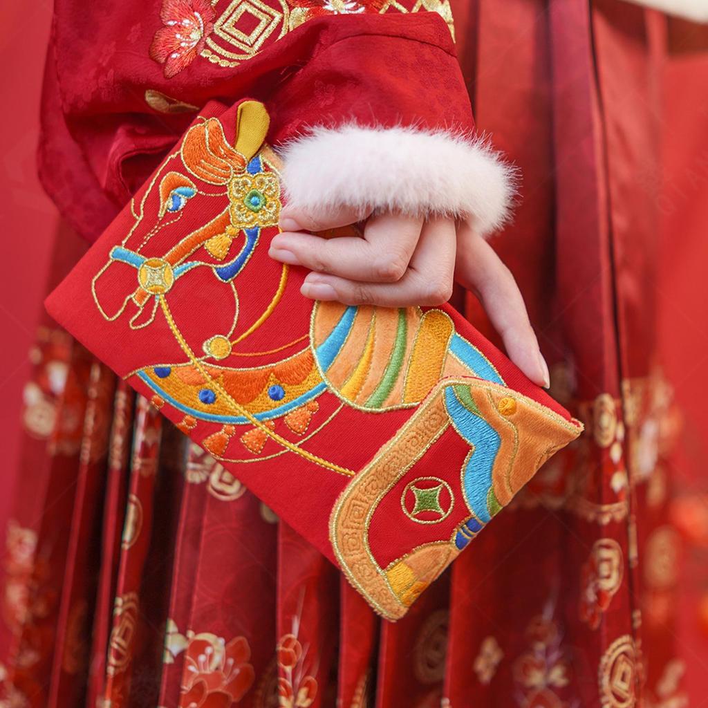 2026 Horse Red Envelope Spring Festival Money Cash Packet Chinese New Year Money Envelope Good Lucky Red Pockets