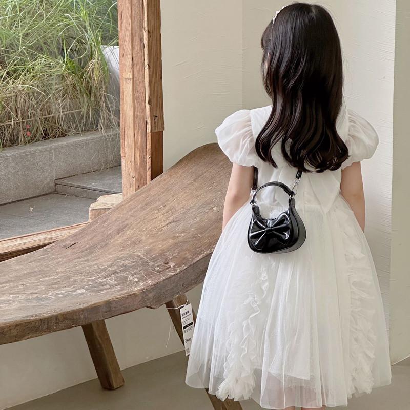 Portable Butterfly Bow Mini Purse For Girls With Waterresistant Pu Material For Daily Use