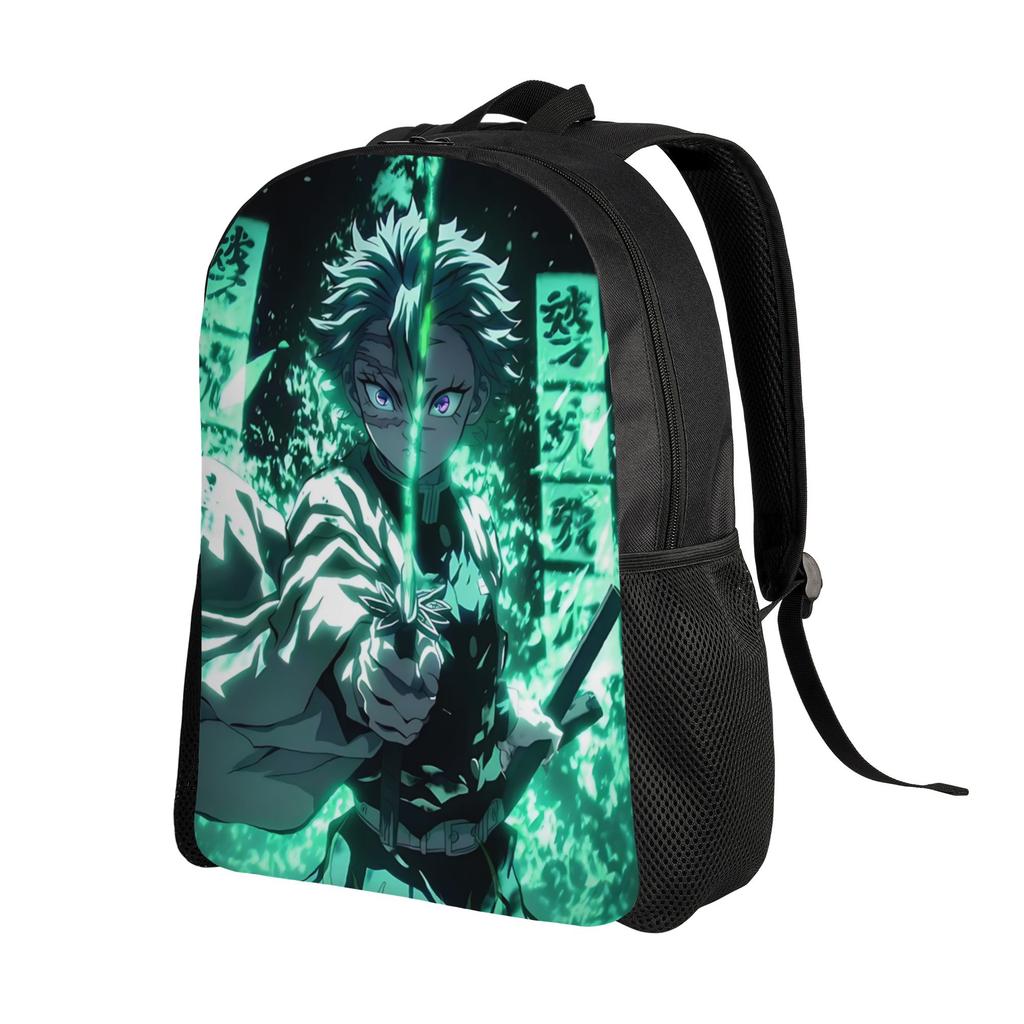 Demon Slayer Backpack Ita Bag Shounen Manga Mochila Snack Storage Camping Retro Washable Rucksack