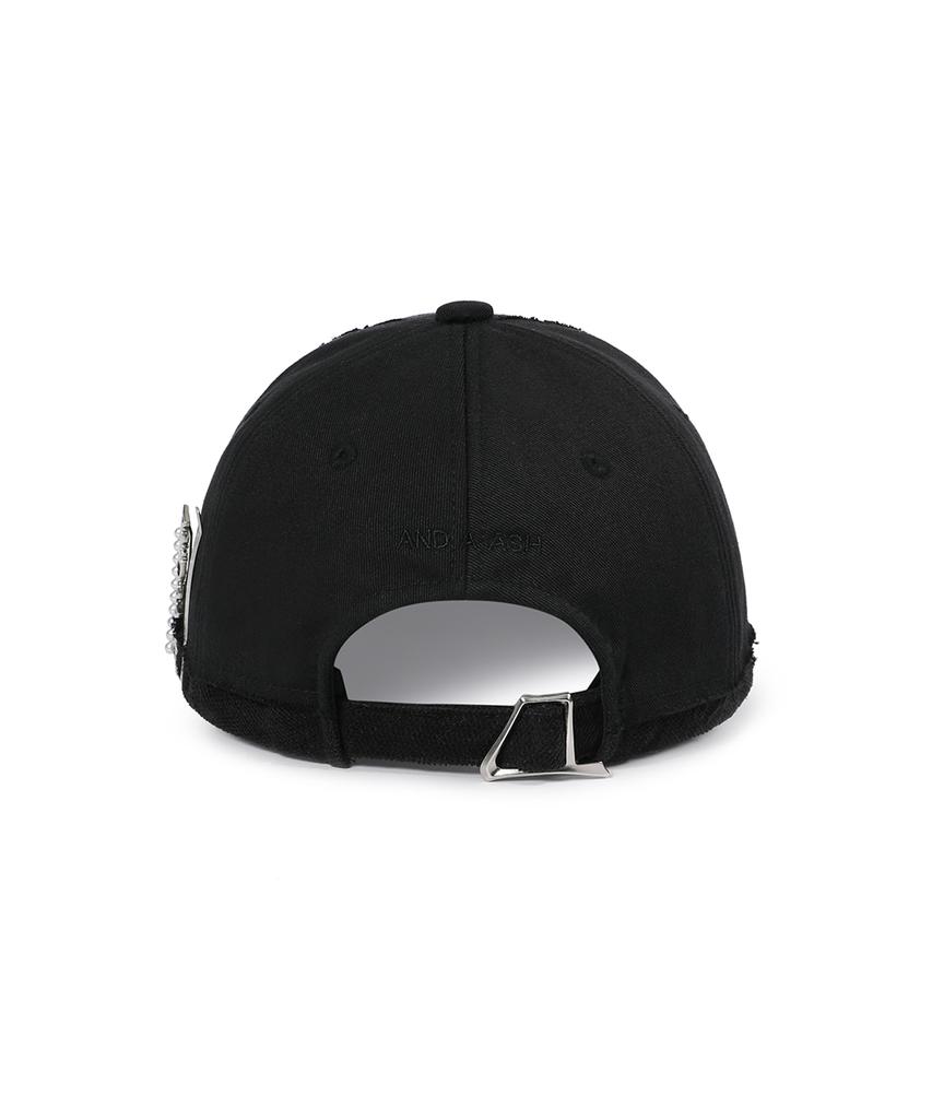 Aeneoaeswi Double Layered Hair Clip Cap Black