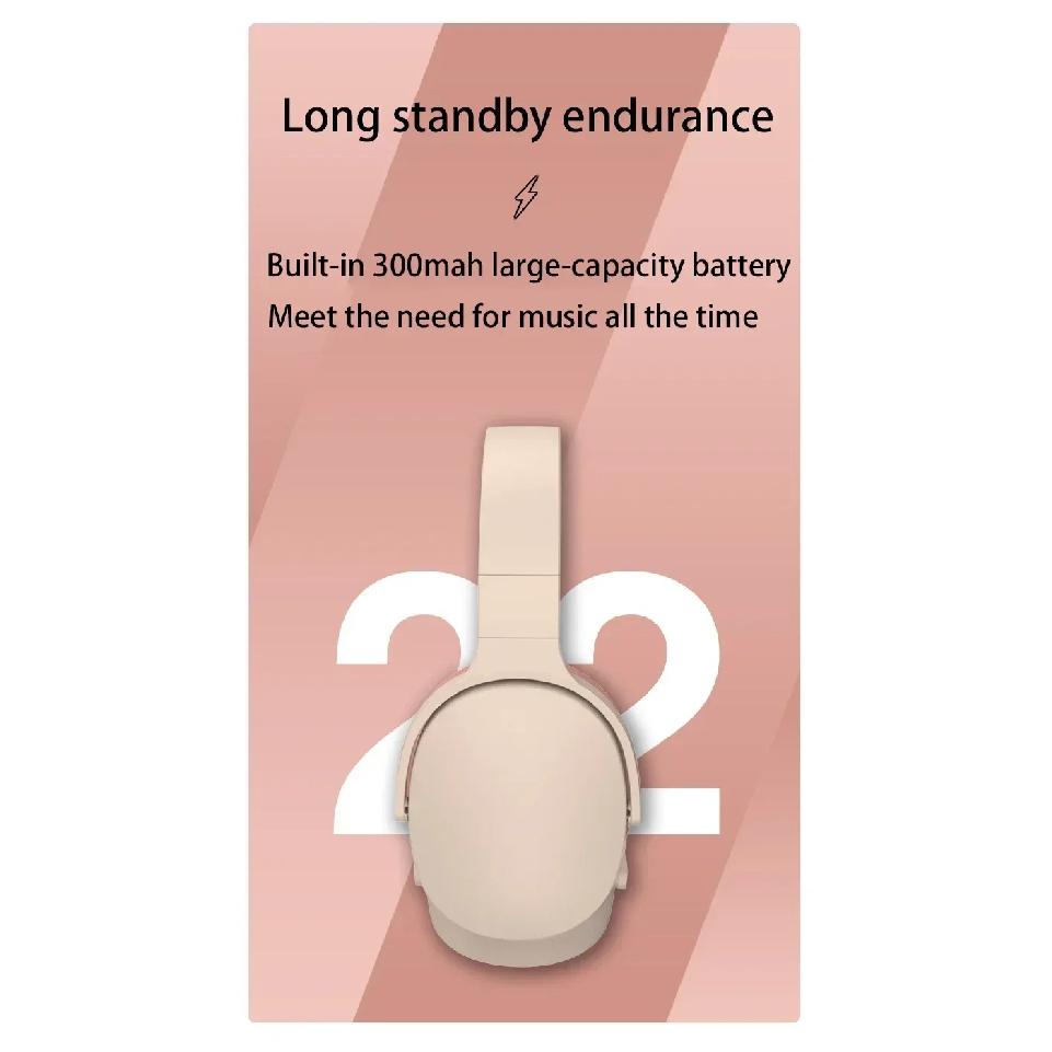 Hot Selling Wireless Headsets Headphones Bluetooth 5.3 Over-ear Earphone For Samsung iPhone Stereo Hifi Game Earbuds With Mic