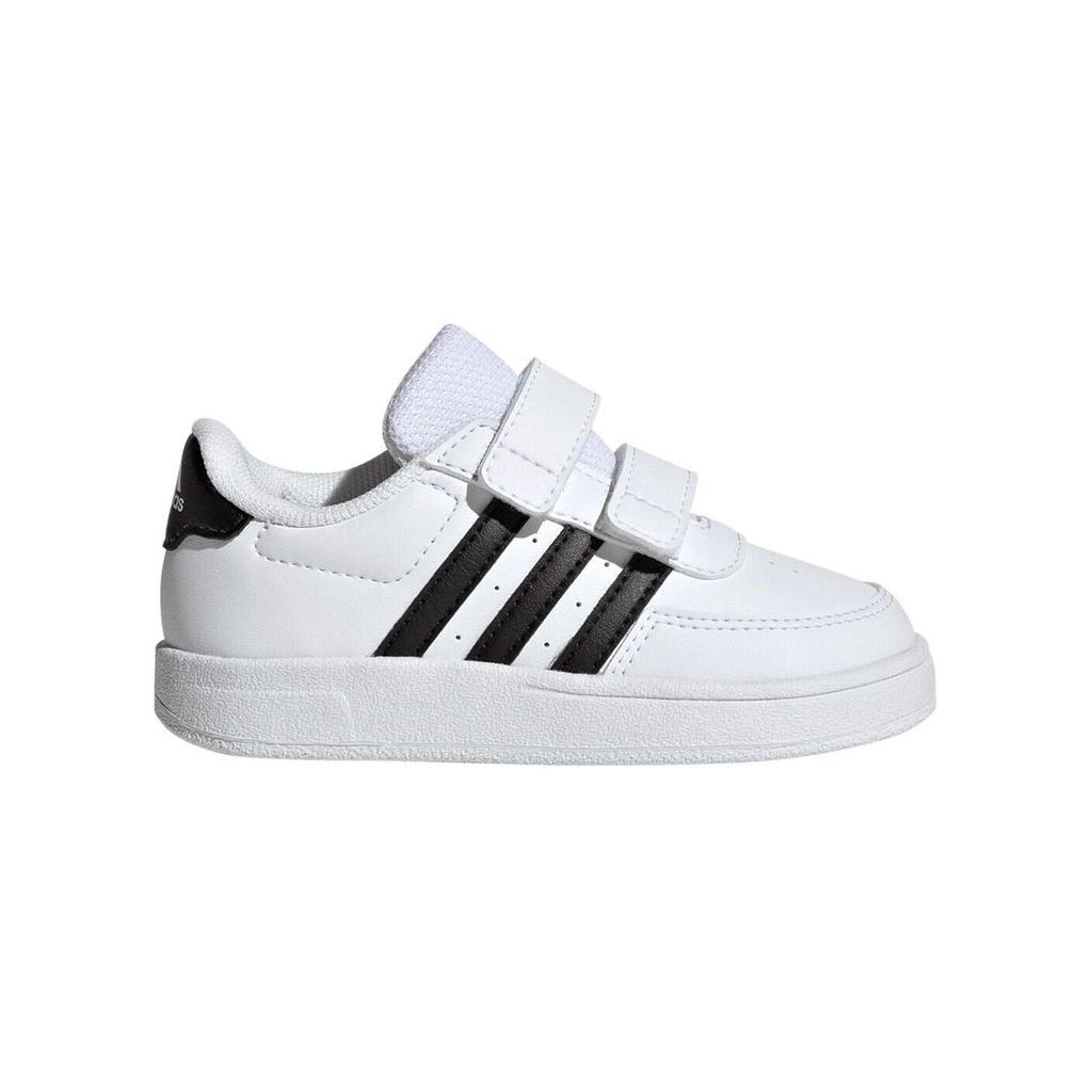 adidas Focus Breathe In Breaknet 2.0 Synthetic Leather Velcro Sneakers Baby Sneakers White HP8970