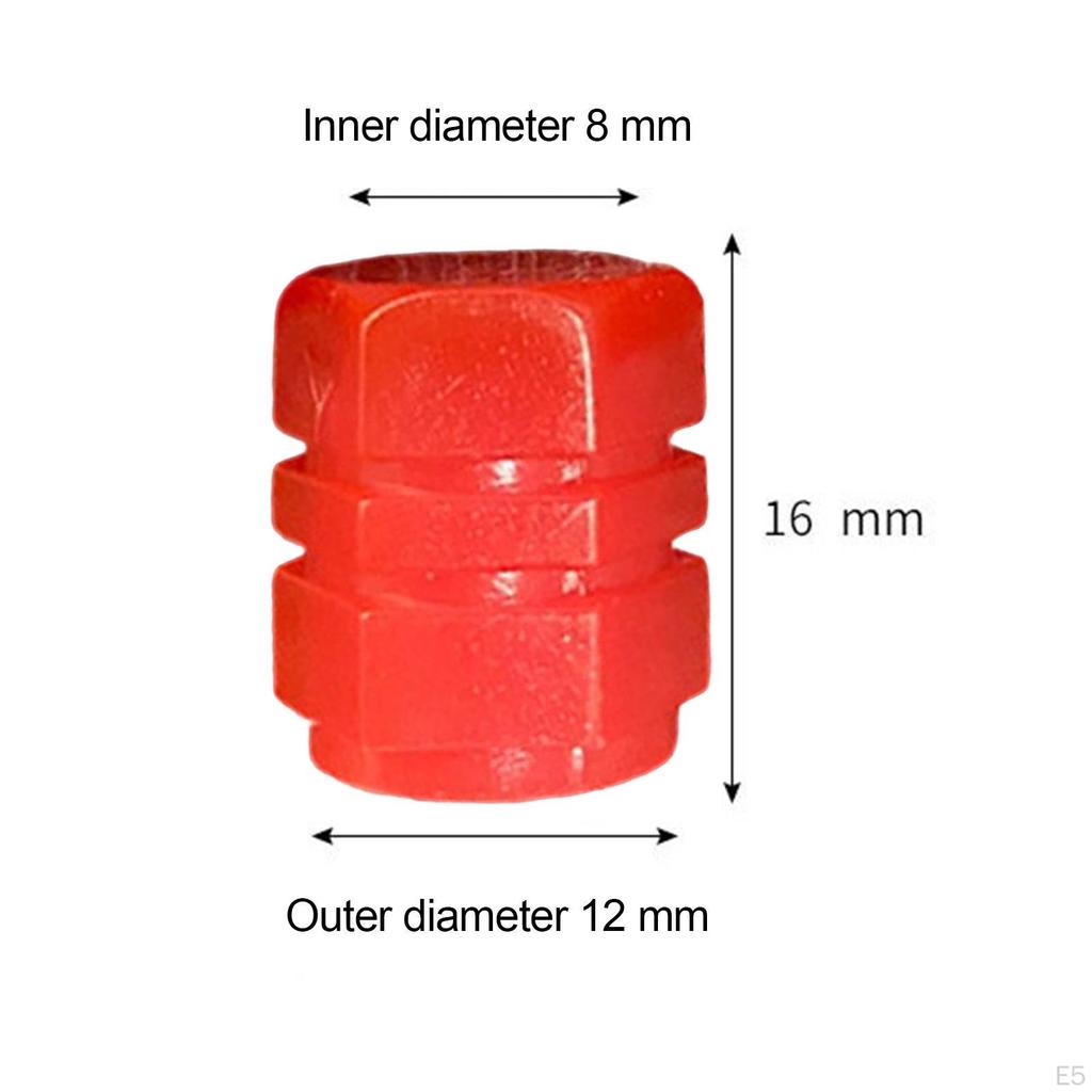 Dust Caps Replacement Luminous Dustproof Stem Covers Universal Fluorescent Fashion for Motorbike
